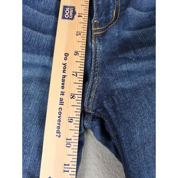 Judy Blue Jeans Women's 7/28 Dark Straight Slim Blue Denim Style 8390 USA - Picture 6 of 12